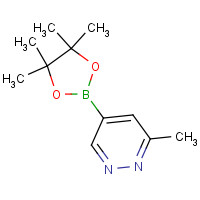 1350543-95-1 3-methyl-5-(4,4,5,5-tetramethyl-1,3,2-dioxaborolan-2-yl)pyridazine chemical structure