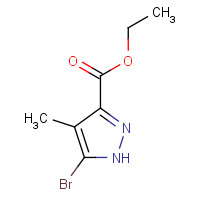 1257861-04-3 ethyl 5-bromo-4-methyl-1H-pyrazole-3-carboxylate chemical structure
