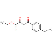 741286-35-1 ethyl 4-(4-ethylphenyl)-2,4-dioxobutanoate chemical structure