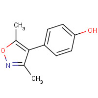 875628-75-4 4-(3,5-dimethyl-1,2-oxazol-4-yl)phenol chemical structure