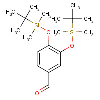 99815-16-4 3,4-bis[[tert-butyl(dimethyl)silyl]oxy]benzaldehyde chemical structure