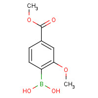 849758-14-1 (2-methoxy-4-methoxycarbonylphenyl)boronic acid chemical structure