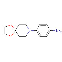 373359-51-4 4-(1,4-dioxa-8-azaspiro[4.5]decan-8-yl)aniline chemical structure