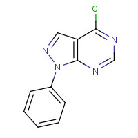 5334-48-5 4-chloro-1-phenylpyrazolo[3,4-d]pyrimidine chemical structure