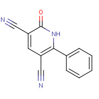 124612-37-9 2-oxo-6-phenyl-1H-pyridine-3,5-dicarbonitrile chemical structure