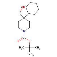 312638-87-2 tert-butyl 4-cyclohexyl-4-(hydroxymethyl)piperidine-1-carboxylate chemical structure