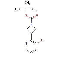 1349873-31-9 tert-butyl 3-(3-bromopyridin-2-yl)azetidine-1-carboxylate chemical structure