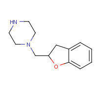 876717-03-2 1-(2,3-dihydro-1-benzofuran-2-ylmethyl)piperazine chemical structure