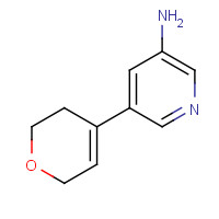 1259442-63-1 5-(3,6-dihydro-2H-pyran-4-yl)pyridin-3-amine chemical structure