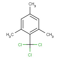 707-74-4 1,3,5-trimethyl-2-(trichloromethyl)benzene chemical structure