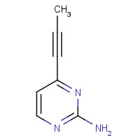 1207175-48-1 4-prop-1-ynylpyrimidin-2-amine chemical structure