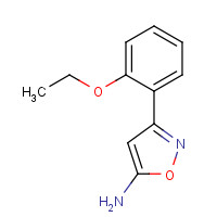 501902-15-4 3-(2-ethoxyphenyl)-1,2-oxazol-5-amine chemical structure