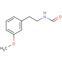 110339-54-3 N-[2-(3-methoxyphenyl)ethyl]formamide chemical structure