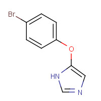 198205-88-8 5-(4-bromophenoxy)-1H-imidazole chemical structure