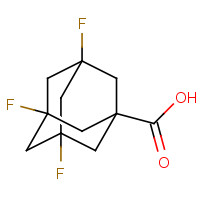 214557-89-8 3,5,7-trifluoroadamantane-1-carboxylic acid chemical structure