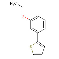 842135-38-0 2-(3-ethoxyphenyl)thiophene chemical structure