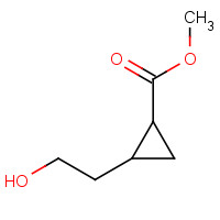 1392482-10-8 methyl 2-(2-hydroxyethyl)cyclopropane-1-carboxylate chemical structure