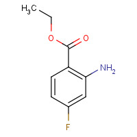 117324-05-7 ethyl 2-amino-4-fluorobenzoate chemical structure