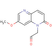 959615-61-3 2-(7-methoxy-2-oxo-1,5-naphthyridin-1-yl)acetaldehyde chemical structure