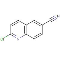 78060-54-5 2-chloroquinoline-6-carbonitrile chemical structure