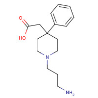 1435519-11-1 2-[1-(3-aminopropyl)-4-phenylpiperidin-4-yl]acetic acid chemical structure