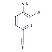 450844-27-6 6-bromo-5-methylpyridine-2-carbonitrile chemical structure