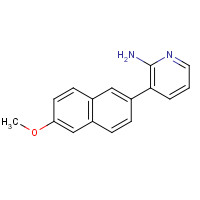 1358754-61-6 3-(6-methoxynaphthalen-2-yl)pyridin-2-amine chemical structure