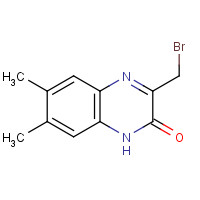 1253791-77-3 3-(bromomethyl)-6,7-dimethyl-1H-quinoxalin-2-one chemical structure