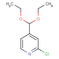 118287-89-1 2-chloro-4-(diethoxymethyl)pyridine chemical structure