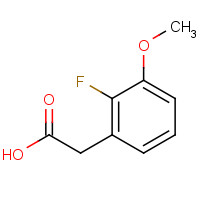 863645-29-8 2-(2-fluoro-3-methoxyphenyl)acetic acid chemical structure