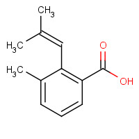 1092448-62-8 3-methyl-2-(2-methylprop-1-enyl)benzoic acid chemical structure