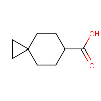 1086399-13-4 spiro[2.5]octane-6-carboxylic acid chemical structure