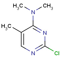 34171-43-2 2-chloro-N,N,5-trimethylpyrimidin-4-amine chemical structure