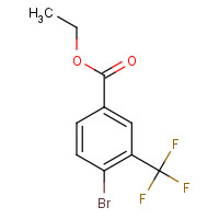 463355-64-8 ethyl 4-bromo-3-(trifluoromethyl)benzoate chemical structure