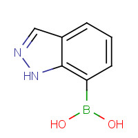 915411-01-7 1H-indazol-7-ylboronic acid chemical structure