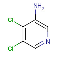 89284-39-9 4,5-dichloropyridin-3-amine chemical structure