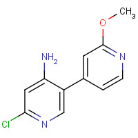 1354288-43-9 2-chloro-5-(2-methoxypyridin-4-yl)pyridin-4-amine chemical structure