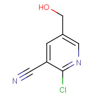 1360952-17-5 2-chloro-5-(hydroxymethyl)pyridine-3-carbonitrile chemical structure