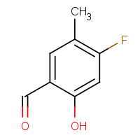 504414-06-6 4-fluoro-2-hydroxy-5-methylbenzaldehyde chemical structure