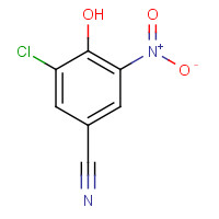 1689-88-9 3-chloro-4-hydroxy-5-nitrobenzonitrile chemical structure