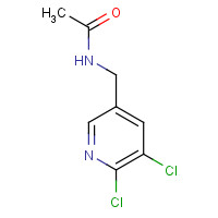 683243-86-9 N-[(5,6-dichloropyridin-3-yl)methyl]acetamide chemical structure