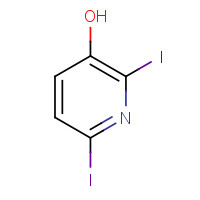 14764-90-0 2,6-diiodopyridin-3-ol chemical structure