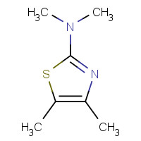 82721-89-9 N,N,4,5-tetramethyl-1,3-thiazol-2-amine chemical structure