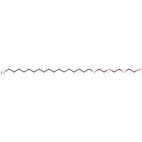 4439-32-1 2-[2-(2-octadecoxyethoxy)ethoxy]ethanol chemical structure