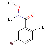 842135-03-9 5-bromo-N-methoxy-N,2-dimethylbenzamide chemical structure