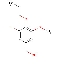 116754-27-9 (3-bromo-5-methoxy-4-propoxyphenyl)methanol chemical structure