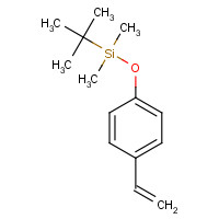 84494-81-5 tert-butyl-(4-ethenylphenoxy)-dimethylsilane chemical structure
