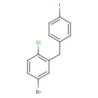 922736-97-8 4-bromo-1-chloro-2-[(4-iodophenyl)methyl]benzene chemical structure