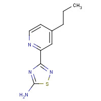 1179361-07-9 3-(4-propylpyridin-2-yl)-1,2,4-thiadiazol-5-amine chemical structure