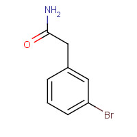 60312-83-6 2-(3-bromophenyl)acetamide chemical structure